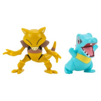 Pokémon Battle Figurer - Abra og Totodile