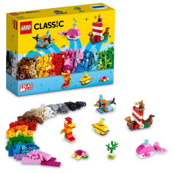 LEGO Classic - Kreativ lek til havs 11018