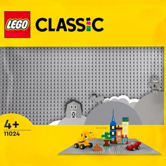LEGO Classic - Grå basisplate 11024