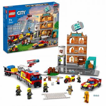 LEGO City - Brann- og utrykningssett 60321