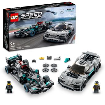 LEGO Speed Champions - Mercedes-AMG F1 W12 E Performance og Project One 76909