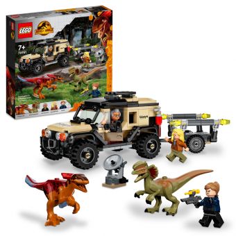 LEGO Jurassic World - Pyroraptor- og Dilophosaurus-transport 76951