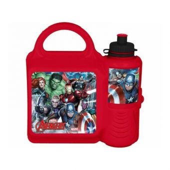Marvel Avengers Matboks og Drikkeflaske kombisett