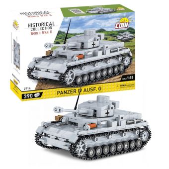 Cobi Historical Collection World War II Byggesett 390 Deler - Panzer IV Ausf D