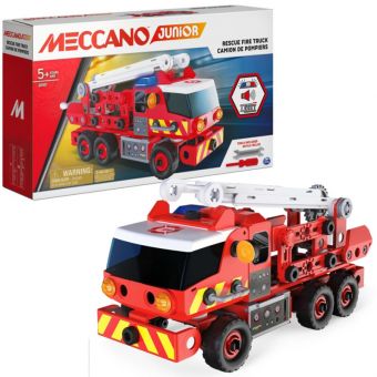 Meccano Junior - Brannbil med lyd og lys