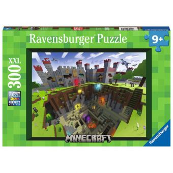 Ravensburger Puslespill 300XXL Brikker - Minecraft: Cutaway