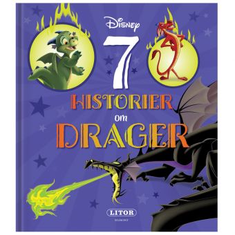 Lesebok Disney 7 historier om drager