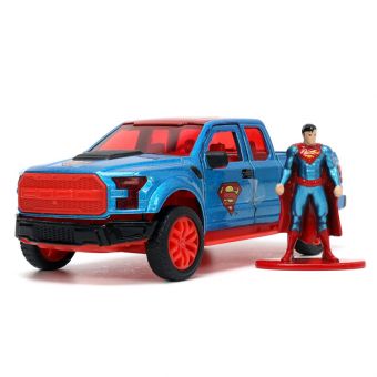 DC Comics Hollywood Rides 1:32 - Superman m/ 2018 Ford F 150 Raptor