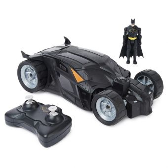 DC Comics Radiostyrt Kjøretøy m/figur 1:20 - Batman Batmobile