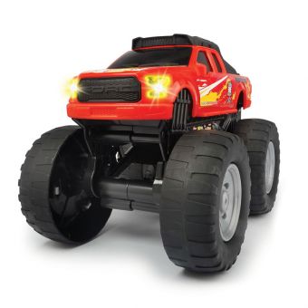 Dickie Toys - Rød Ford Raptor med lyd og lys