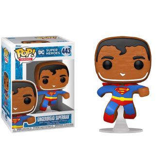 Funko POP! Heroes: DC Super Heroes - Gingerbread Superman figur #443
