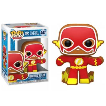 Funko POP! Heroes: DC Super Heroes - Gingerbread The Flash figur #447
