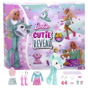 Barbie Cutie Reveal Julekalender 2023