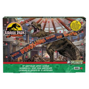 Jurassic Park Minis 30års Jubileum Julekalender 2023
