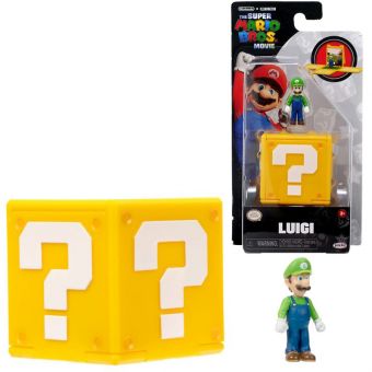 Nintendo Super Mario Movie Minifigur 3cm - Luigi