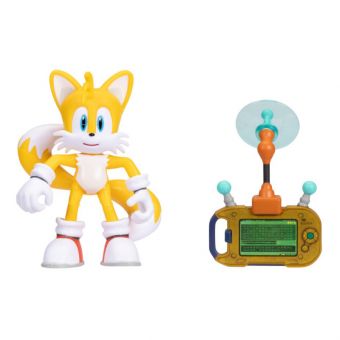 Sonic the Hedgehog Figur m/ tilbehør 10cm - Tails