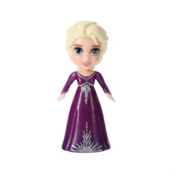 Disney 100 år Frost Mini Figur 7cm - Elsa (lilla nattkjole)