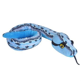 Wild Republic Snakesss Plysjbamse 137cm - Blå Slange