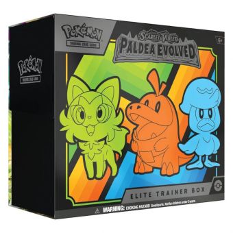 Pokémon Scarlet & Violet Elite Trainer Box - Paldea Evolved