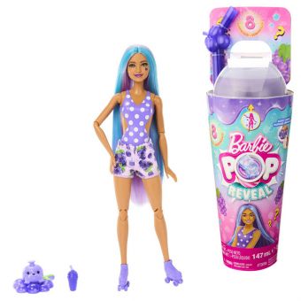 Barbie Pop Juicy Fruits Reveal Dukke - Druebrus