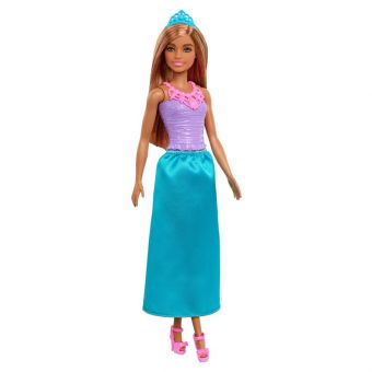 Barbie Dreamtopia Prinsessedukke - Blå/Lilla Kjole