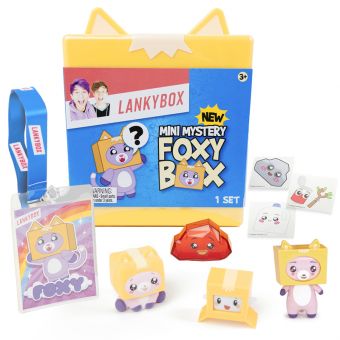 LankyBox Mini Mystery Overraskelsesfigur - Foxy Box