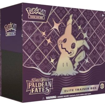Pokémon SV4.5: Paldean Fates Elite Trainer Box - Shiny Mimikyu