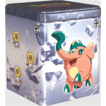 Pokémon TCG Stacking Tinboks - Metal Type