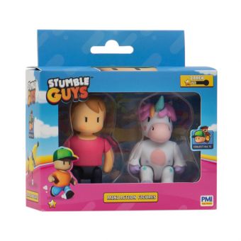 Stumble Guys Figursett 2-Pakning 7,5cm - Ms. Stumble & Sprinkles