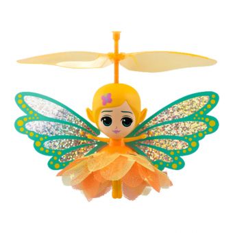 Silverlit Fairy Wings flyvende fe - Oransje og blå