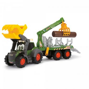 Dickie toys ABC - Fendt traktor med Tømmer