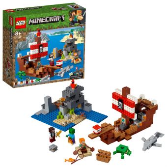 LEGO Minecraft - Eventyr med sjørøverskip 21152