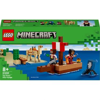 LEGO Minecraft - På tokt med sjørøverskip 21259