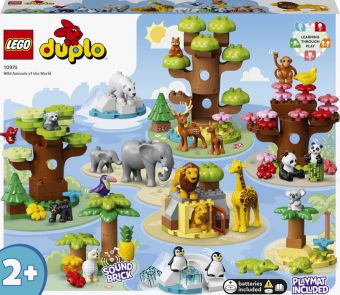 LEGO DUPLO - Ville dyr fra hele verden 10975