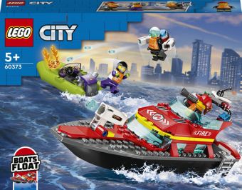 LEGO City - Brannvesenets redningsbåt 60373