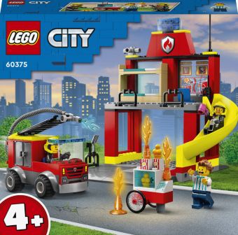 LEGO City - Brannstasjon og brannbil 60375
