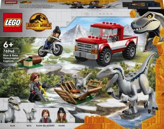 LEGO Jurassic World - Velociraptor-felle for Blue og Beta 76946