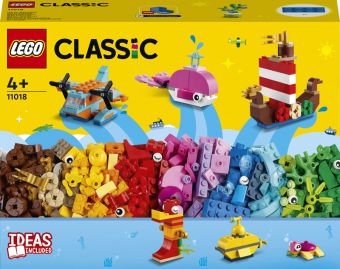 LEGO Classic - Kreativ lek til havs 11018