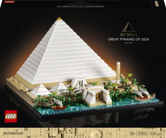 LEGO Architecture - Den store pyramiden i Giza 21058