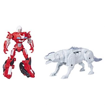 Transformers Rise of the Beasts Figur 11,5cm - Arcee & Silverfang
