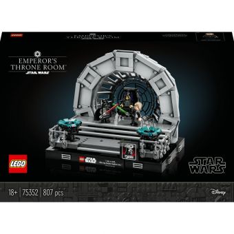 LEGO Star Wars - Diorama med Keiserens tronsal 75352