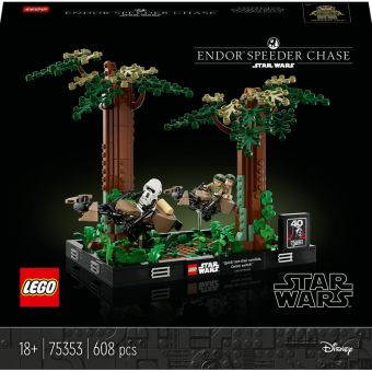 LEGO Star Wars - Diorama med speederjakt 75353