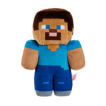 Minecraft Basic Plysjbamse 20cm - Steve