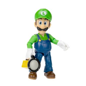 Nintendo Super Mario Movie Figur 13cm - Luigi m/ lykt