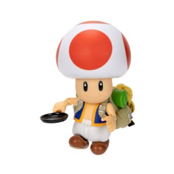 Nintendo Super Mario Movie Figur 13cm - Toad m/ stekepanne