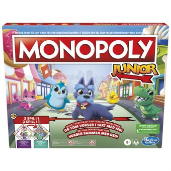 Monopoly Junior 2-i-1 Brettspill