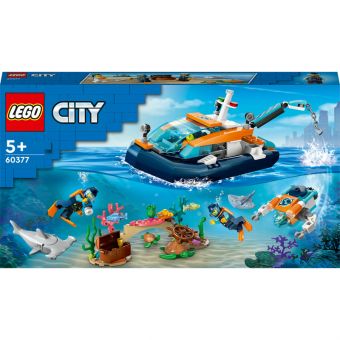 LEGO City - Utforskere og dykkerbåt 60377