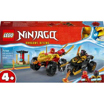 LEGO Ninjago - Kai og Ras' bil- og motorsykkeloppgjør 71789