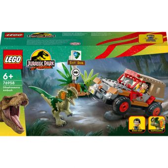 LEGO Jurassic World - Dilophosaurus i bakholdsangrep 76958