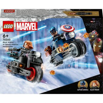 LEGO Super Heroes - Motorsyklene til Black Widow og Captain America 76260